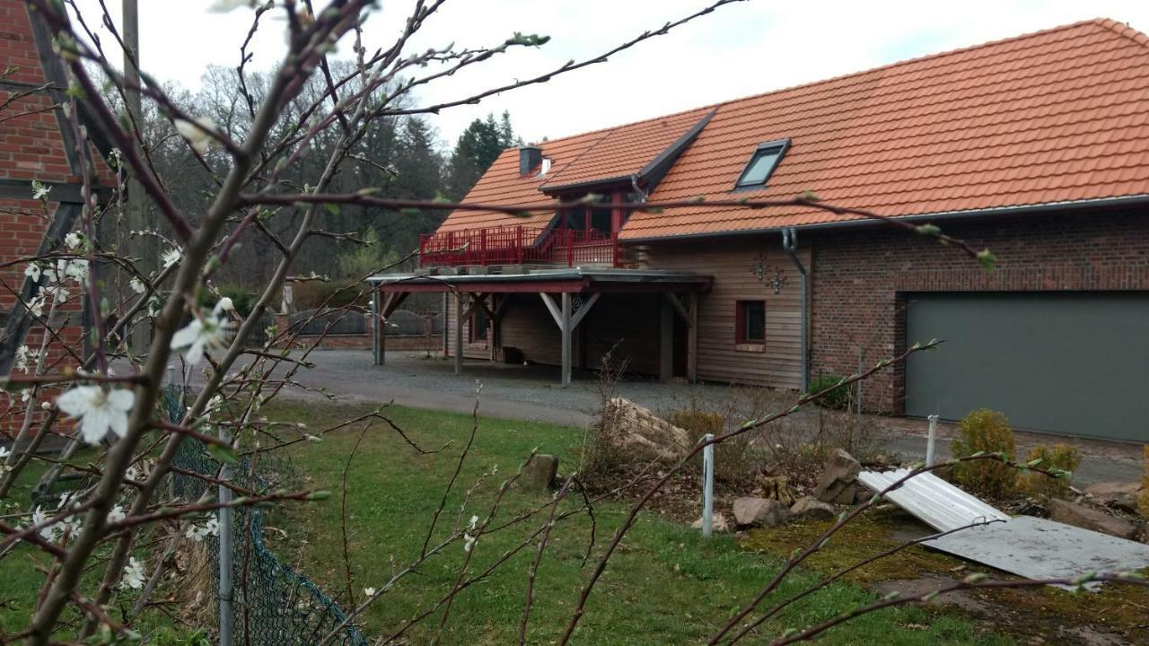 Ziegeleihof Inmitten Von Wiesen Und Waeldern Degenershausen Εξωτερικό φωτογραφία